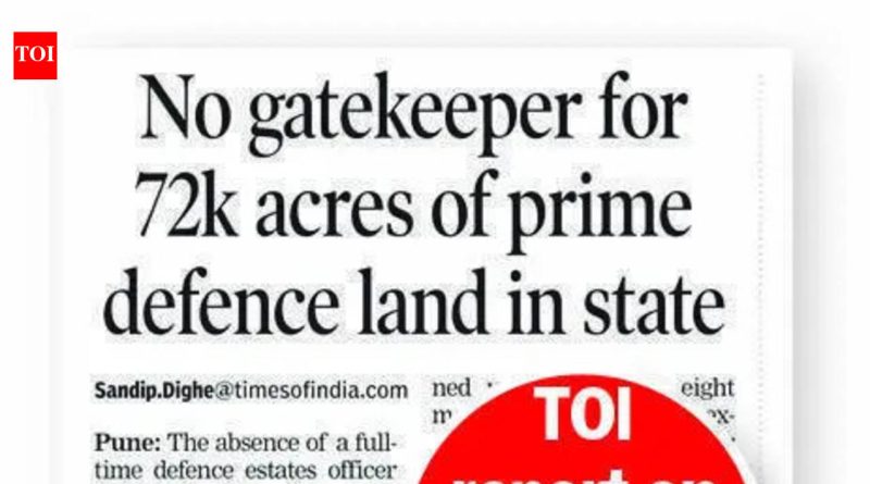 पुण्याला 10 महिन्यांच्या अंतरानंतर पूर्णवेळ संरक्षण संपदा अधिकारी मिळाला आहे