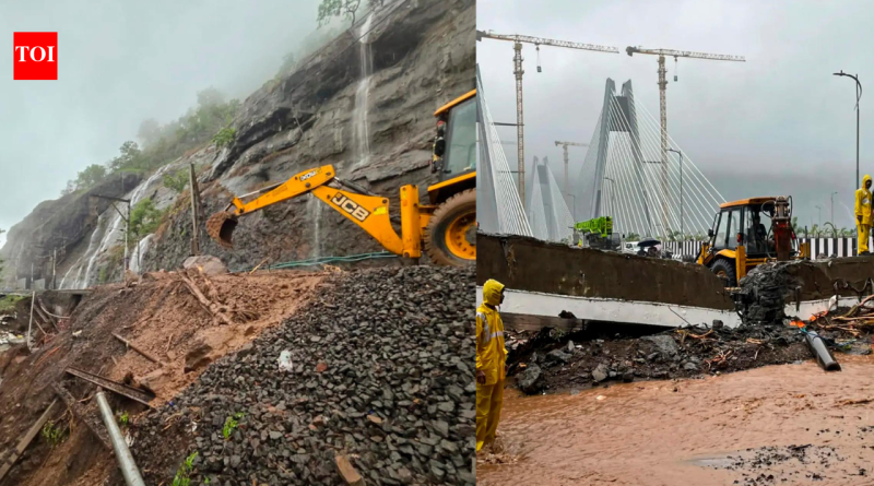 अविरत पावसाने पुण्यात ३ जणांचा बळी घेतला, मुंबई-पुणे वाहतूक विस्कळीत
